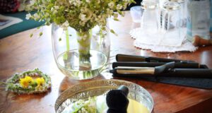 Brautvorbereitung, Friseursalon Berkhahn