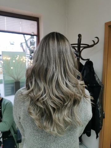 kühles blond, silber, grau