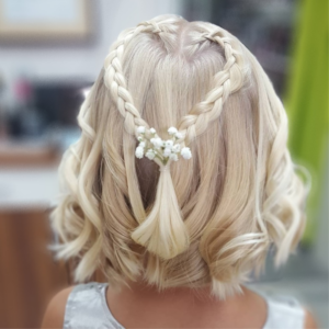 Friseursalon Berkhahn, Kinderhaarschnitt, Flechtfrisur, Mandy Hahn Friseursalon Berkhahn